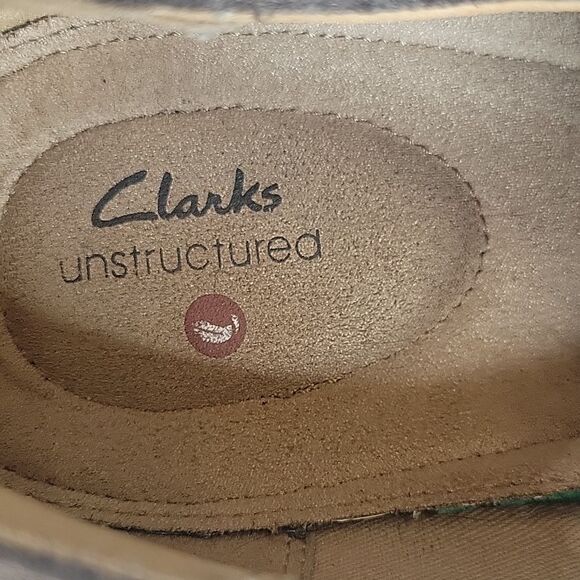 CLARK'S Leather Brown Men's Shoes Size 12 - Picture 6 of 8